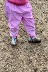 Matschige Kinderstiefel