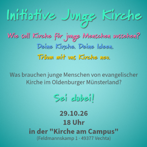 Junge Kirche Veranstaltung am 29.10.2026