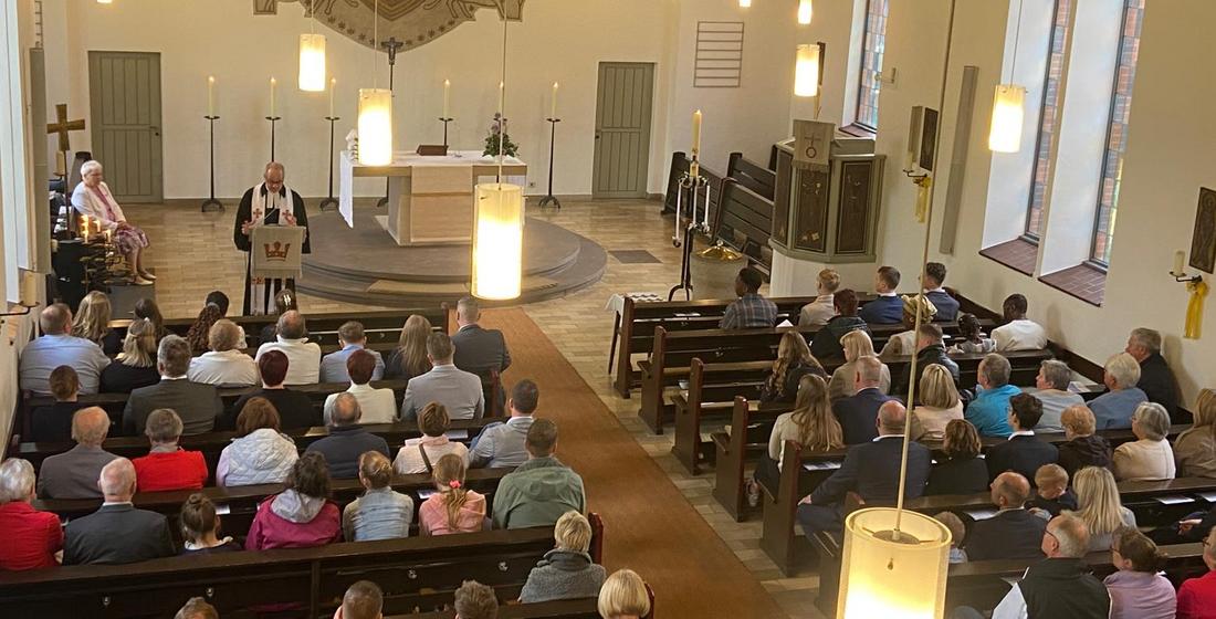 Gottesdienst in der St. Michael Kirche