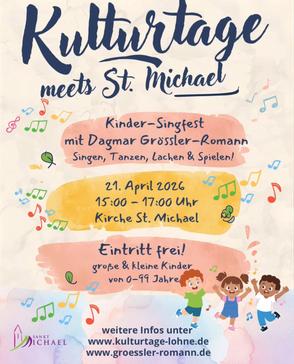 Kulturtage für Kinder am 21.04.2026