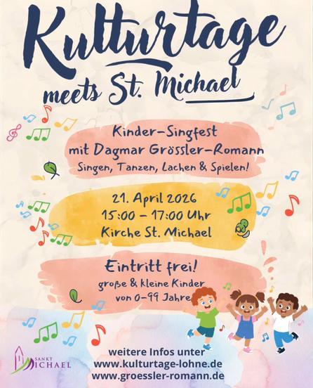 Kulturtage für Kinder am 21.04.2026