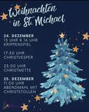 Gottesdienste in der St. Michael Kirche Weihnachten 2025