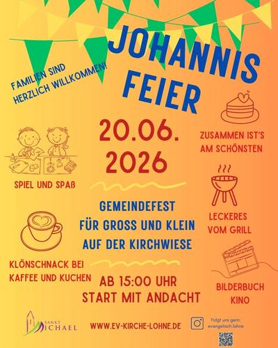 Plakat Johannisfeier