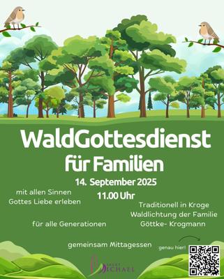 Plakat Waldgottesdienst 2025