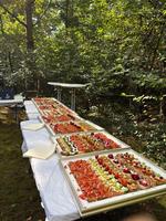 Waldgottesdienst Buffet
