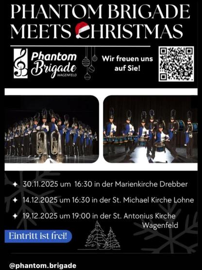 Plakat Konzertreihe Phantom Brigade