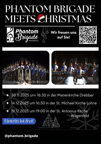Plakat Konzertreihe Phantom Brigade