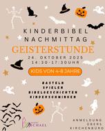 Plakat Kinderbibelnachmittag 24.10.2025