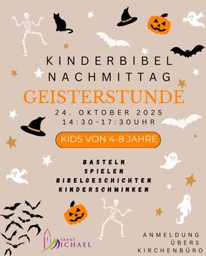 Plakat Kinderbibelnachmittag