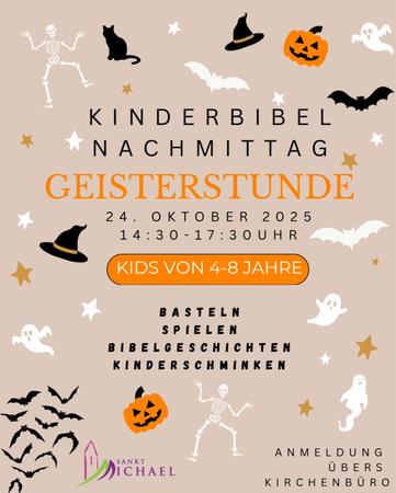 Plakat Kinderbibelnachmittag